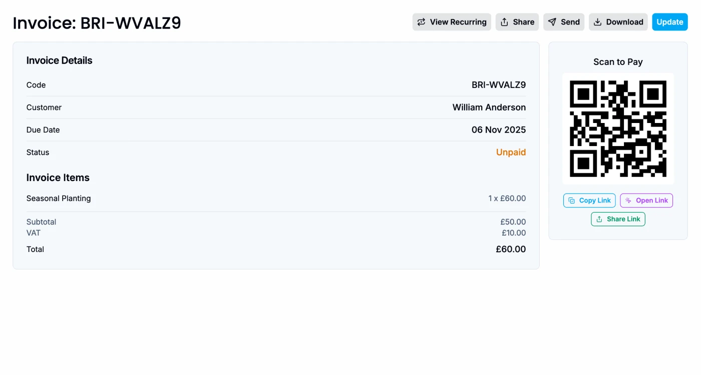 Invoicing & Payments