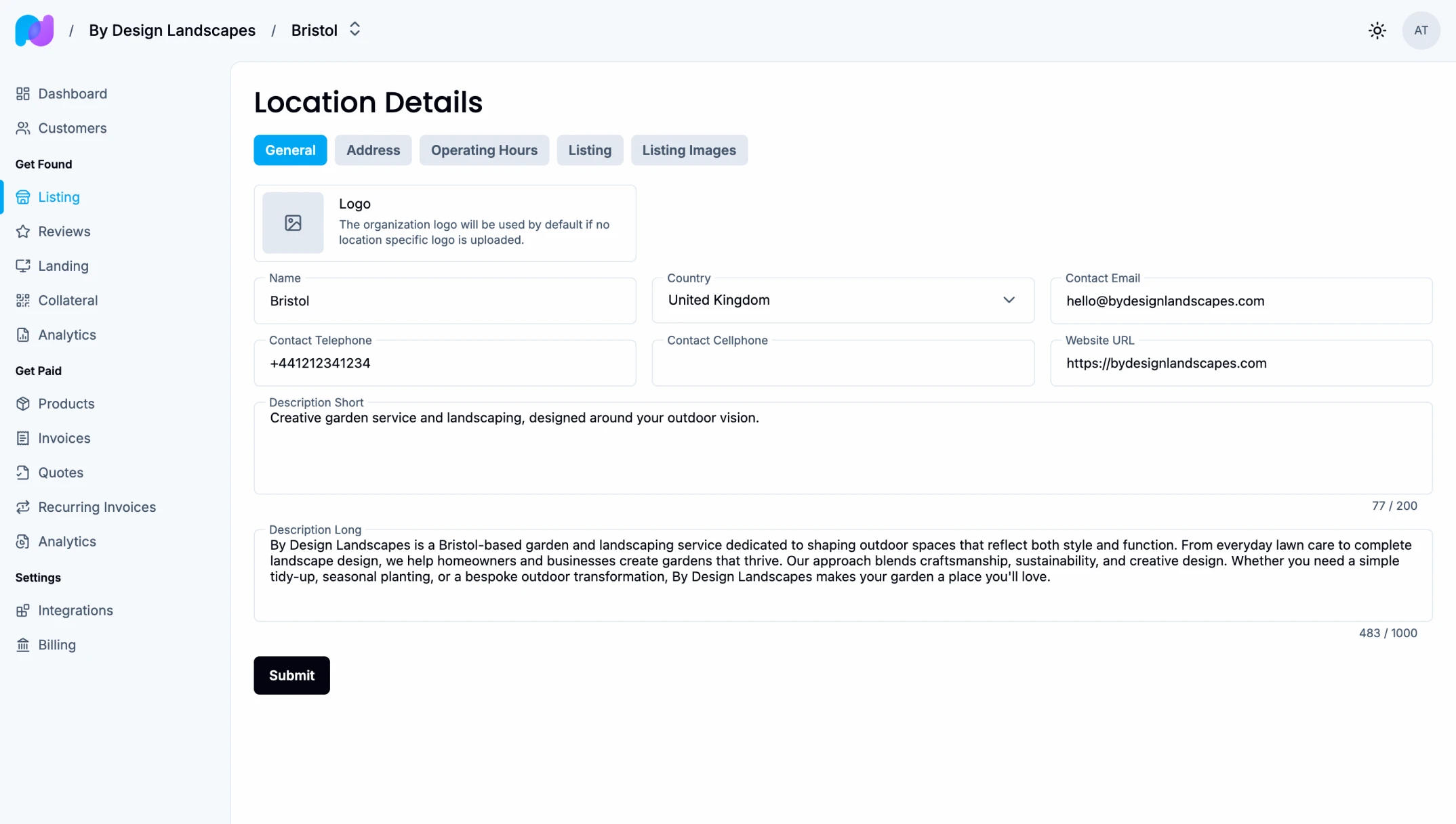 Listings Featured Image